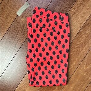 NWT J Crew Neon Brocade Print Minnie Pants